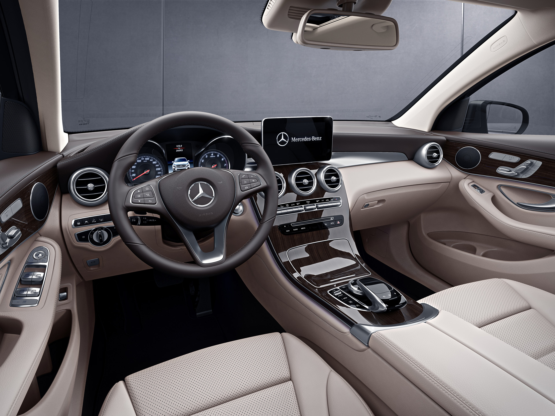 Mercedes-Benz GLC Coupé - Übersichtlich und elegant.